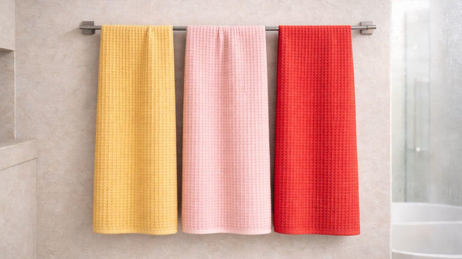 Waffle vs Terry vs Flat-Weave Towels: Which Dries Fastest in Indian Humidity (and Smells Less)?