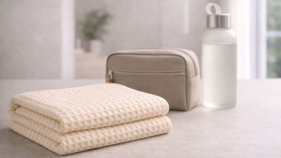 Waffle Towels for Travel & Gym: Lightweight, Packs Small, Dries Fast (India Use-Case Guide)