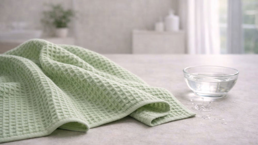 Are Waffle Towels Absorbent? The Truth About Honeycomb Texture + Drying Speed