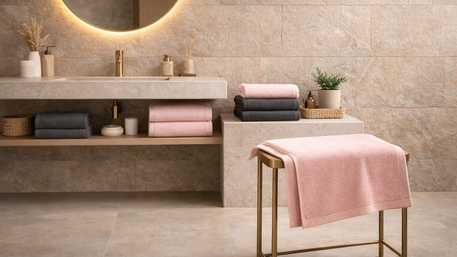Bamboo Towels for Guest Bathrooms: Premium Feel Without Heavy Drying Time