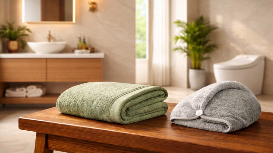 Bamboo Towels vs Microfiber Hair Towels: Which Is Better for Hair Drying in India?